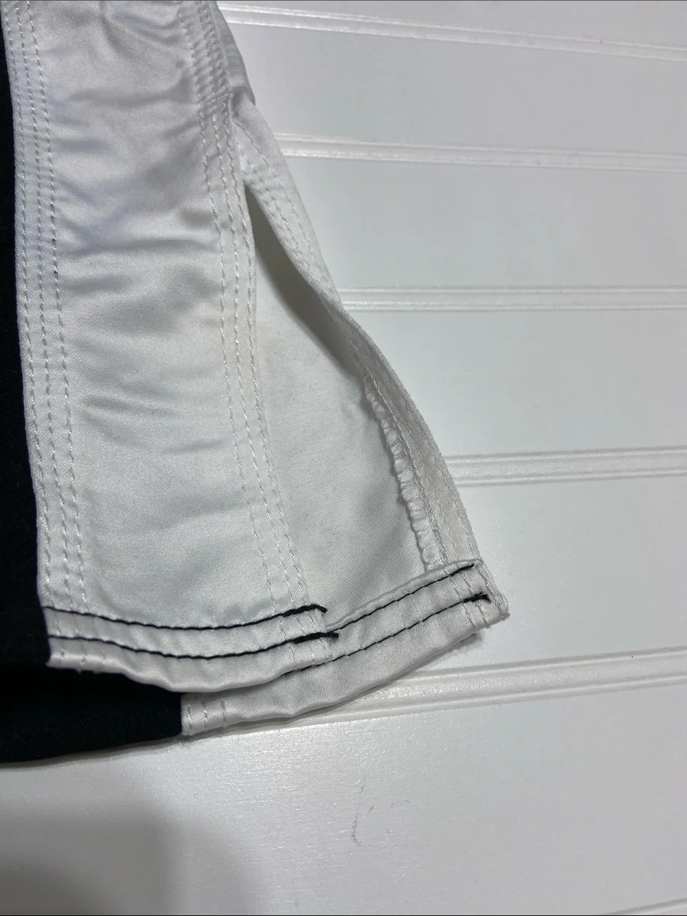 MMA Elite Men's Large Fight Shorts Black &‎ White Baggy Y2K Streetwear